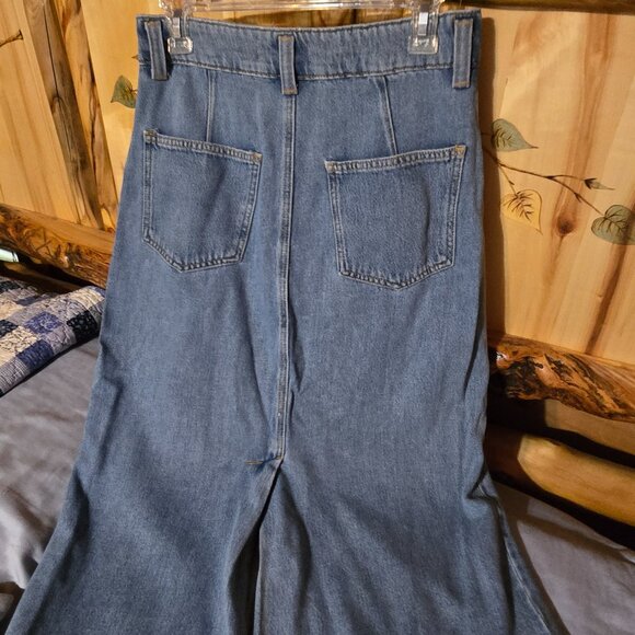 Free People We The Free Denim Skirt NWT - Picture 3 of 4